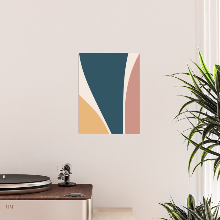 Minimalist Plant Abstract LXVI Poster Gallery Image 2