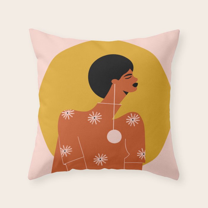 Charmed, I'm Sure Throw Pillow Gallery Image 1