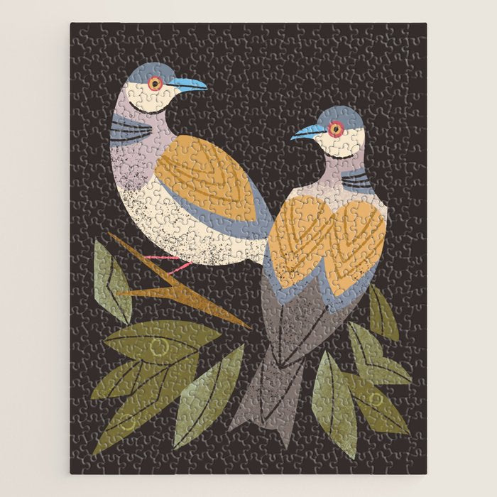 Two Turtle Doves Jigsaw Puzzle Gallery Image 1