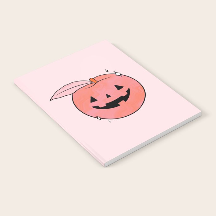 Spooky Peach Notebook Gallery Image 1