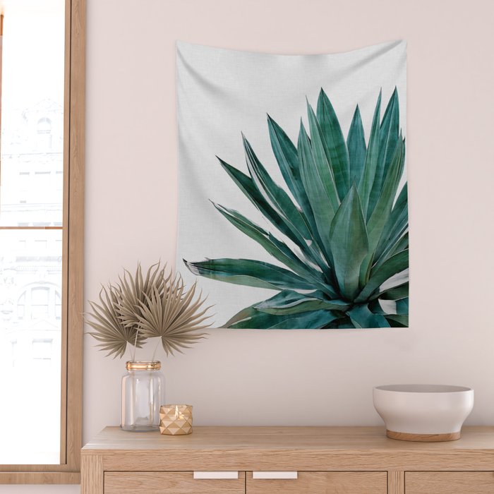 Agave Cactus Wall Tapestry Gallery Image 2