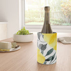 Big yellow watercolor flowers Wine Chiller Gallery Image 4