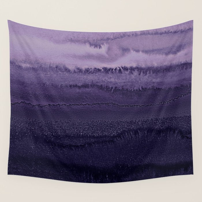 WITHIN THE TIDES ULTRA VIOLET by Monika Strigel Wall Tapestry Gallery Image 4