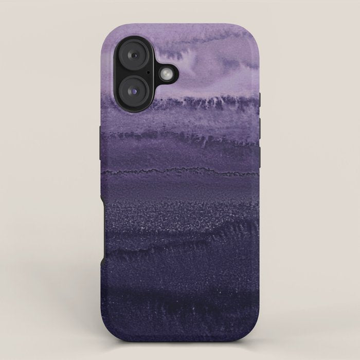 WITHIN THE TIDES ULTRA VIOLET by Monika Strigel iPhone Case Gallery Image 1