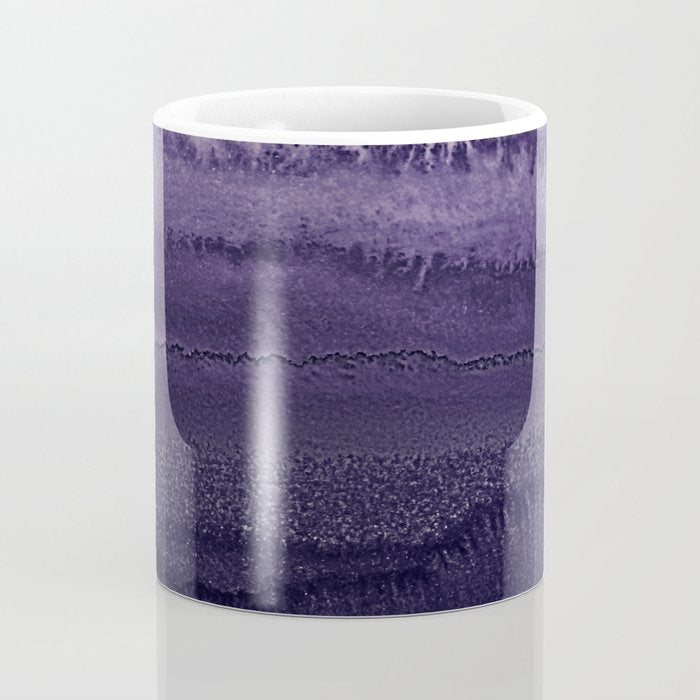 WITHIN THE TIDES ULTRA VIOLET by Monika Strigel Coffee Mug Gallery Image 4