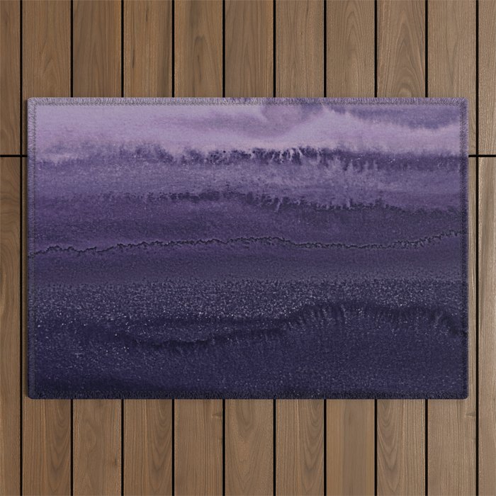 WITHIN THE TIDES ULTRA VIOLET by Monika Strigel Outdoor Rug Gallery Image 1