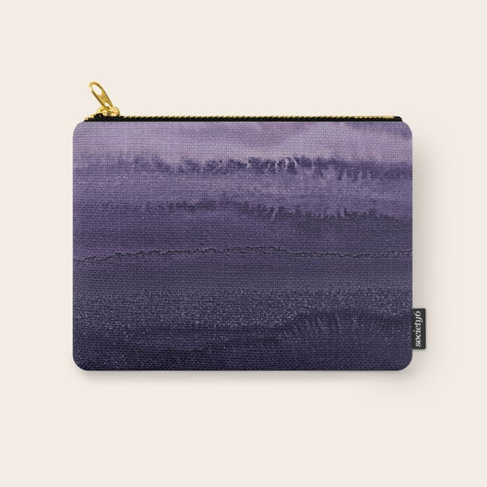 WITHIN THE TIDES ULTRA VIOLET by Monika Strigel Carry All Pouch Gallery Image 1