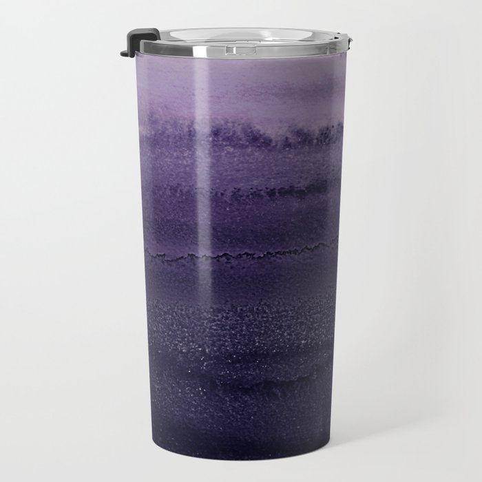 WITHIN THE TIDES ULTRA VIOLET by Monika Strigel Travel Mug Gallery Image 3