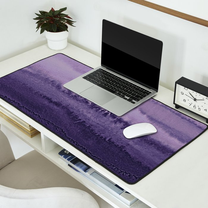 WITHIN THE TIDES ULTRA VIOLET by Monika Strigel Desk Mat Gallery Image 2