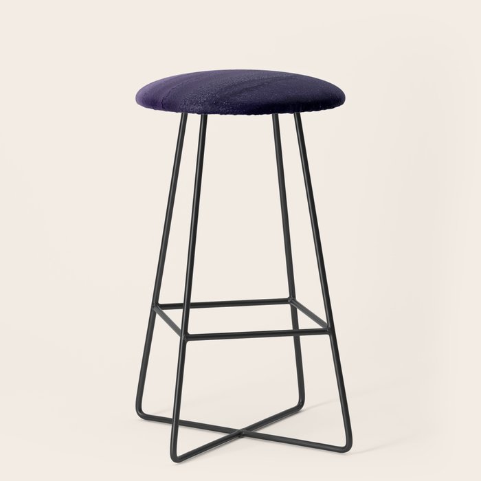 WITHIN THE TIDES ULTRA VIOLET by Monika Strigel Stool Gallery Image 1
