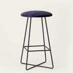 WITHIN THE TIDES ULTRA VIOLET by Monika Strigel Stool Gallery Image 1