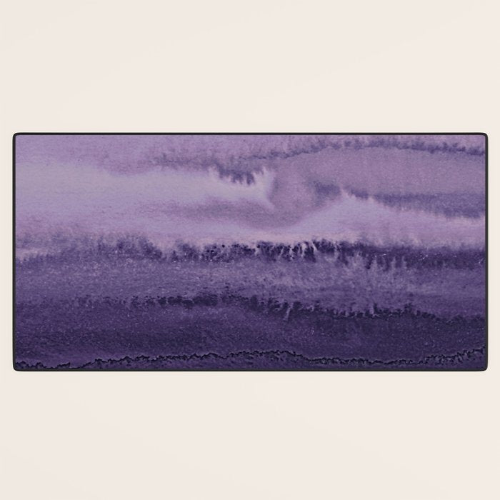 WITHIN THE TIDES ULTRA VIOLET by Monika Strigel Desk Mat Gallery Image 3