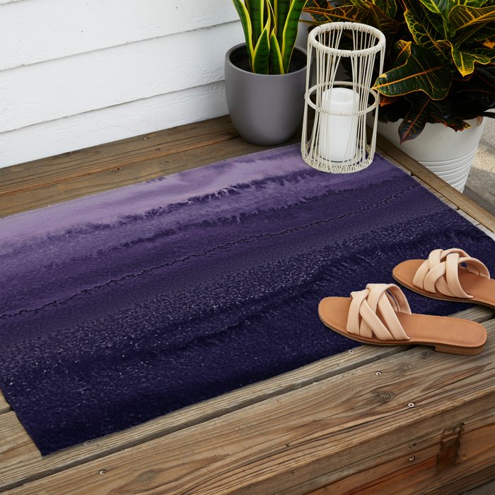 WITHIN THE TIDES ULTRA VIOLET by Monika Strigel Outdoor Rug Gallery Image 2