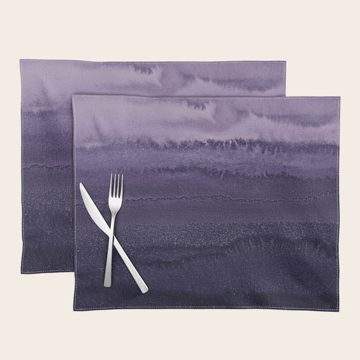 WITHIN THE TIDES ULTRA VIOLET by Monika Strigel Placemat Gallery Image 1