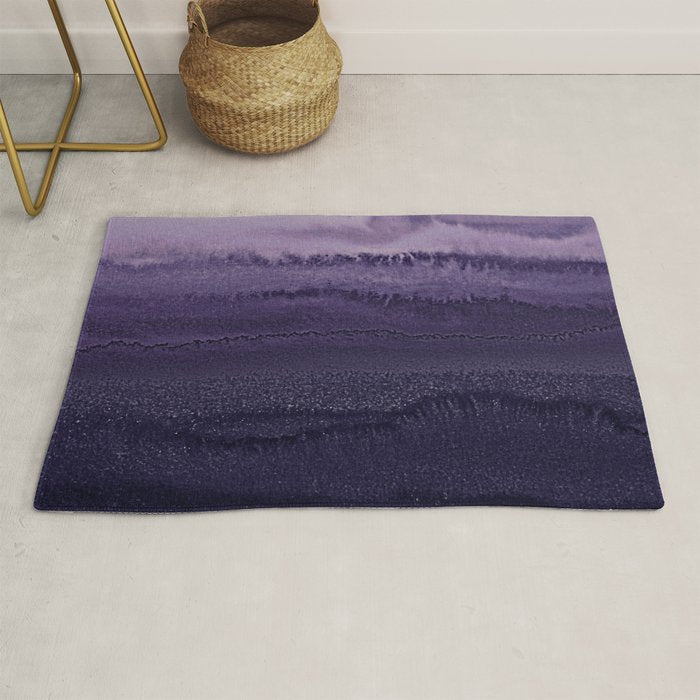 WITHIN THE TIDES ULTRA VIOLET by Monika Strigel Rug Gallery Image 1