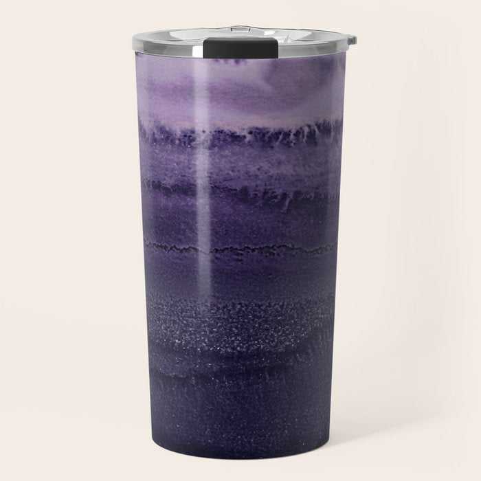 WITHIN THE TIDES ULTRA VIOLET by Monika Strigel Travel Mug Gallery Image 1