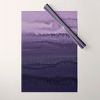WITHIN THE TIDES ULTRA VIOLET by Monika Strigel Wrapping Paper Gallery Image 1