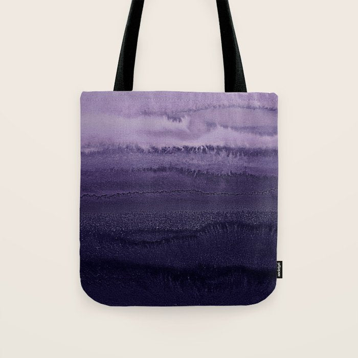 WITHIN THE TIDES ULTRA VIOLET by Monika Strigel Tote Bag Gallery Image 1