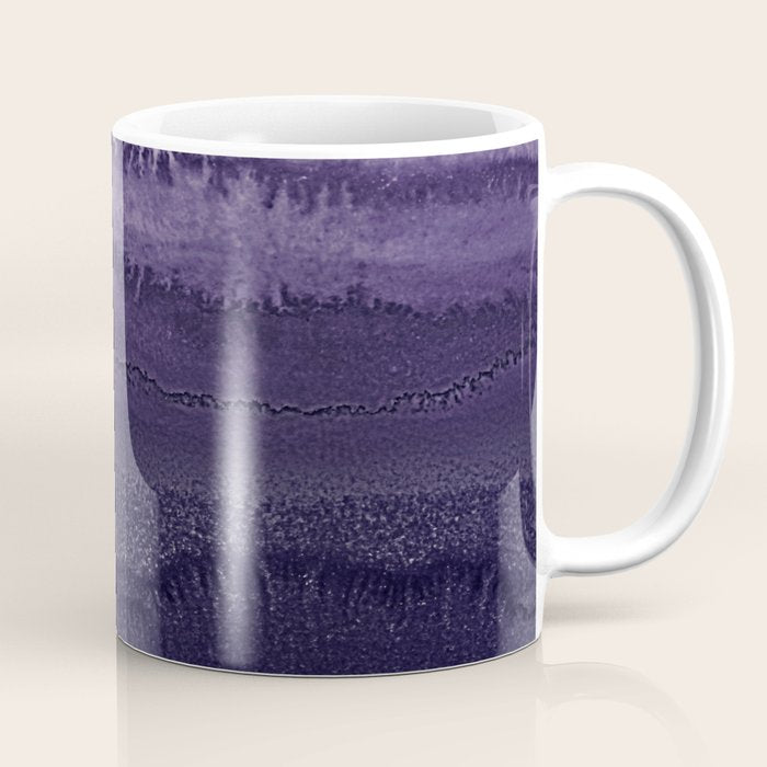 WITHIN THE TIDES ULTRA VIOLET by Monika Strigel Coffee Mug Gallery Image 1