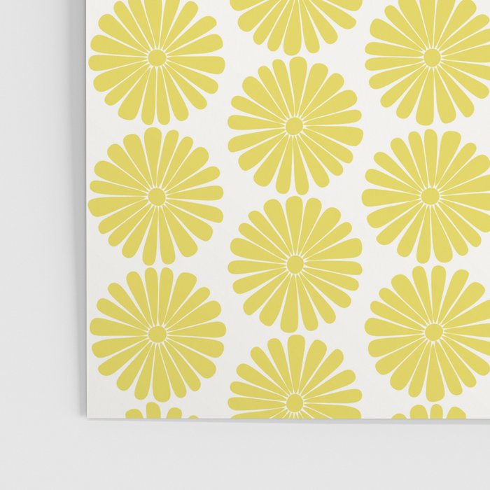 Floral Daisy Pattern XVIII Poster Gallery Image 3