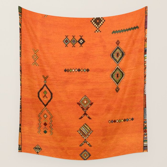 Oriental Traditional Moroccan Berber Rug Artwork Wall Tapestry Gallery Image 4