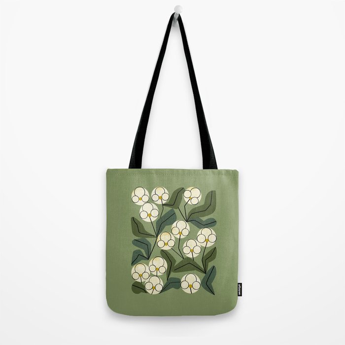 White Orchids Tote Bag Gallery Image 2