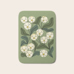 White Orchids Bath Mat Gallery Image 1