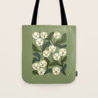White Orchids Tote Bag Gallery Image 1