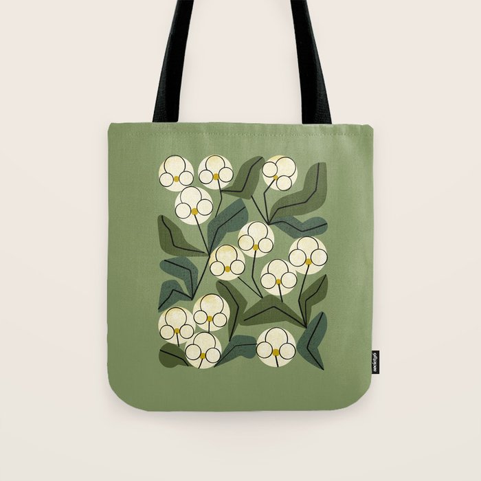White Orchids Tote Bag Gallery Image 1