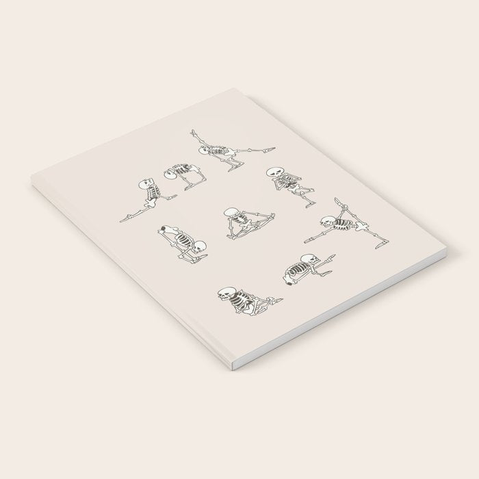 Skeleton Yoga Notebook Gallery Image 2