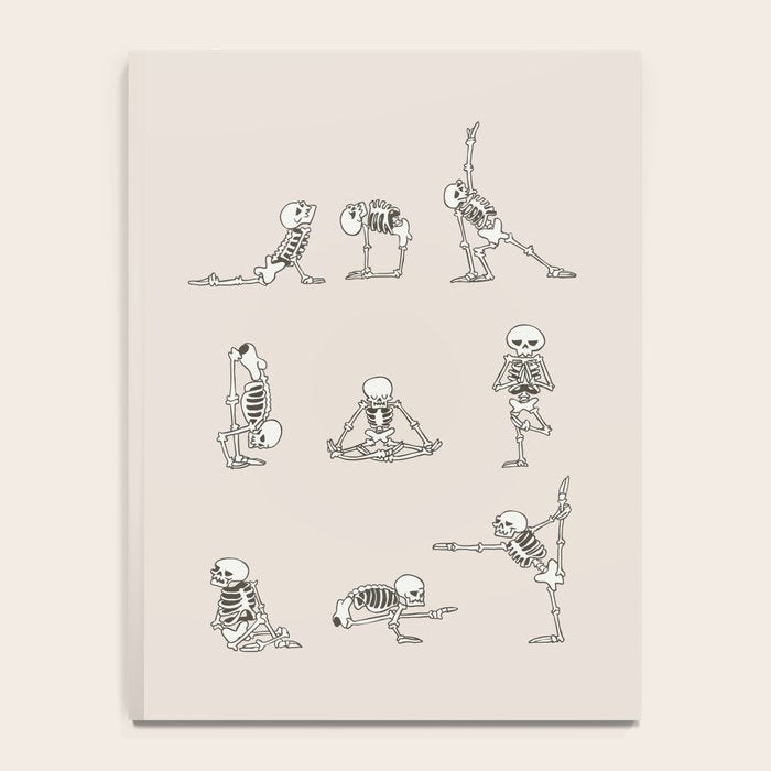 Skeleton Yoga Notebook Gallery Image 4