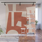 Minimal Abstract Art 29 Wall Mural Gallery Image 1