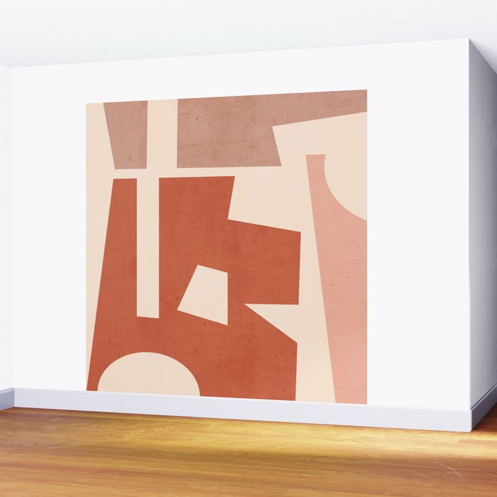 Minimal Abstract Art 29 Wall Mural Gallery Image 2