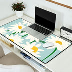 Flower Market - Oxeye daisies Desk Mat Gallery Image 2