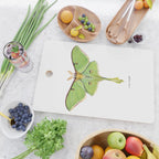 Luna Moth (Actias luna) II Cutting Board Gallery Image 2