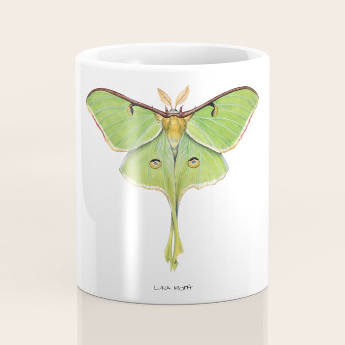 Luna Moth (Actias luna) II Coffee Mug Gallery Image 4