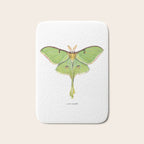 Luna Moth (Actias luna) II Bath Mat Gallery Image 1