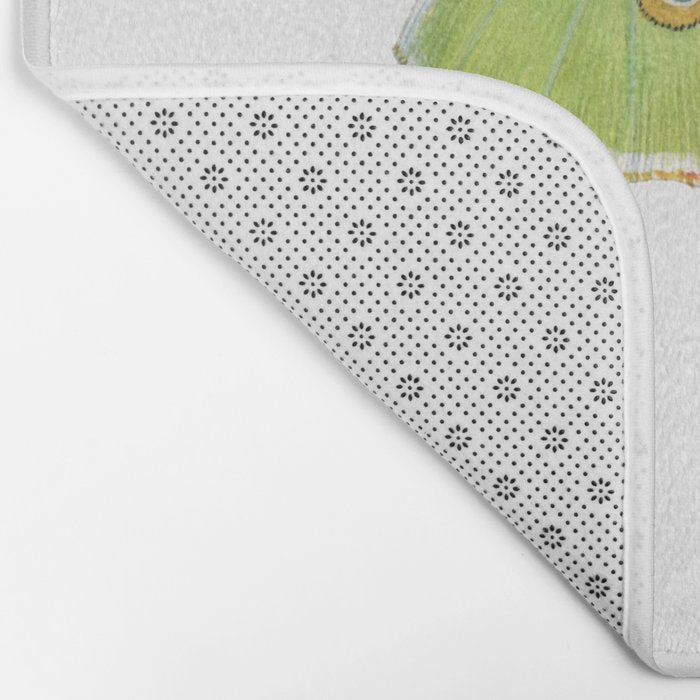 Luna Moth (Actias luna) II Bath Mat Gallery Image 2