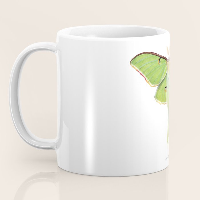 Luna Moth (Actias luna) II Coffee Mug Gallery Image 3
