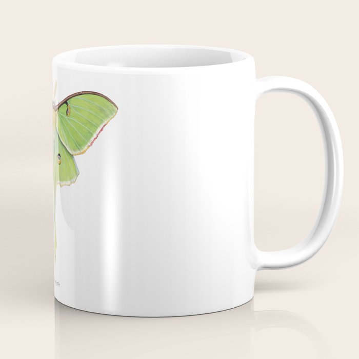 Luna Moth (Actias luna) II Coffee Mug Gallery Image 1