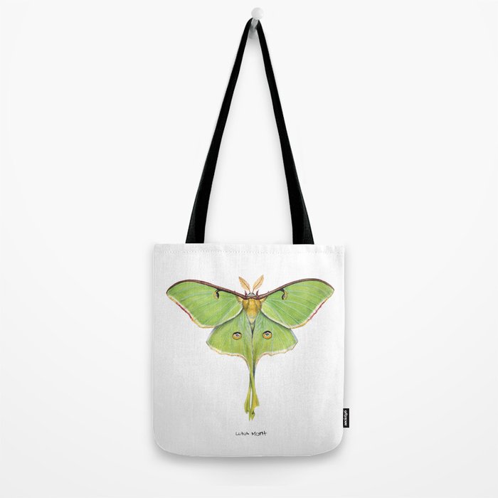 Luna Moth (Actias luna) II Tote Bag Gallery Image 2