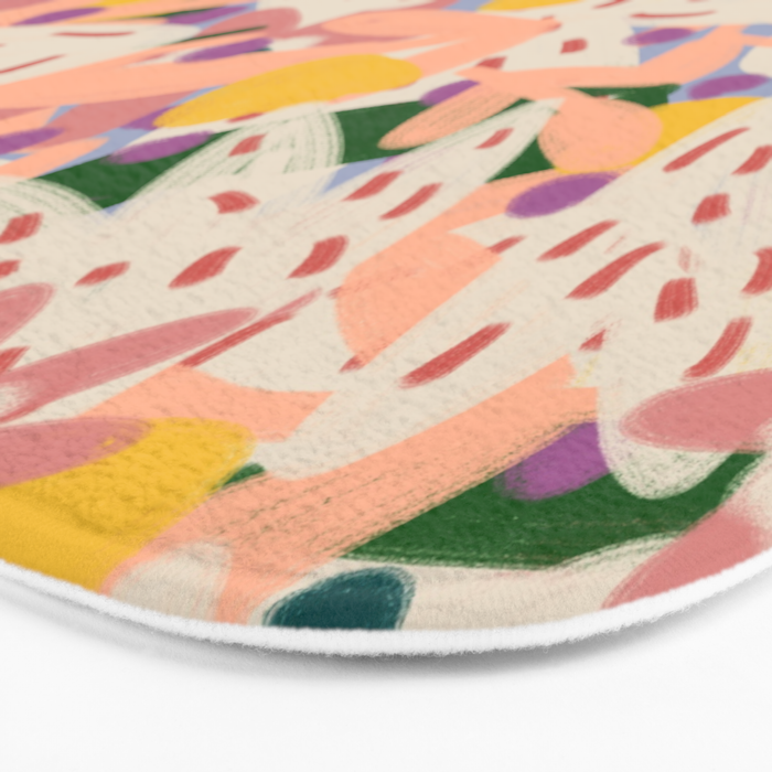 Floral Collage  Bath Mat Gallery Image 3