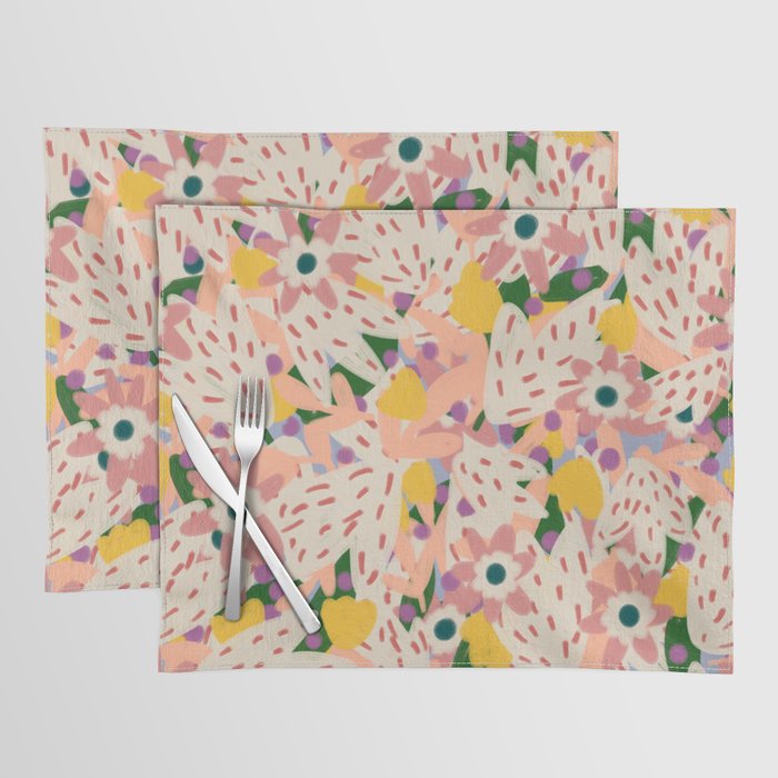 Floral Collage  Placemat Gallery Image 1