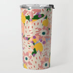 Floral Collage  Travel Mug Gallery Image 2