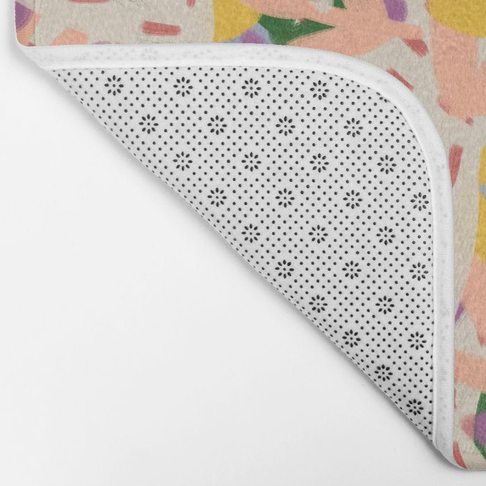 Floral Collage  Bath Mat Gallery Image 2