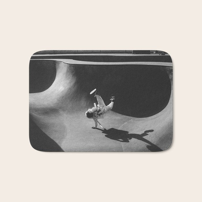 Skatepark Astronaut Bath Mat Gallery Image 1