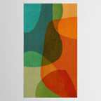 Mid-Century Modern Digital Art Tablecloth Gallery Image 2