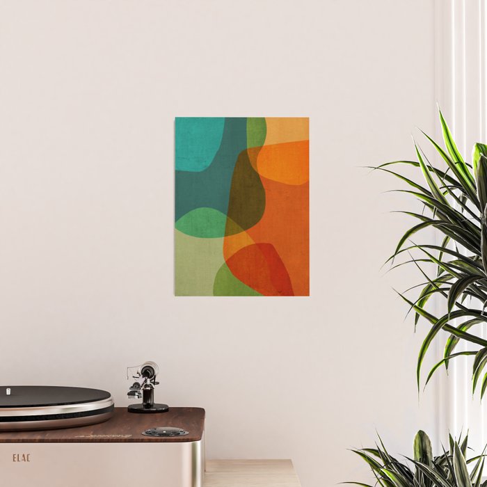 Mid-Century Modern Digital Art Poster Gallery Image 2