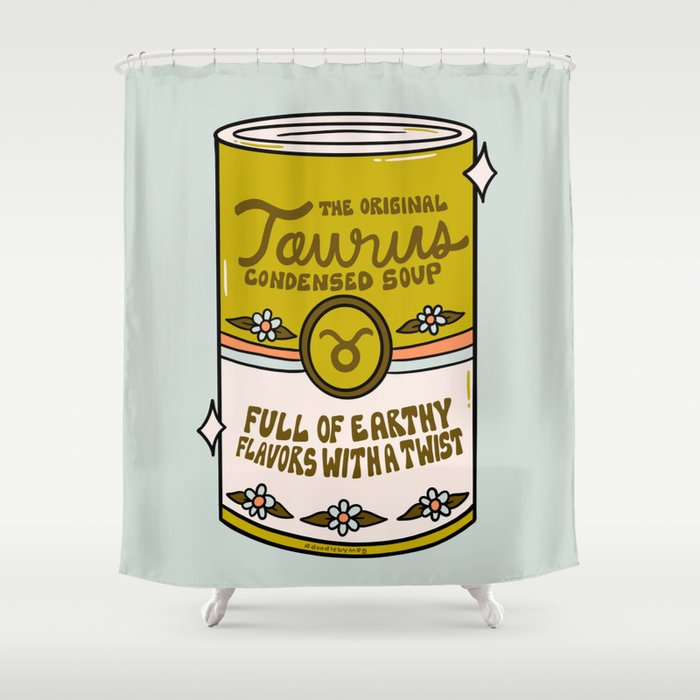 Taurus Soup Shower Curtain Gallery Image 1