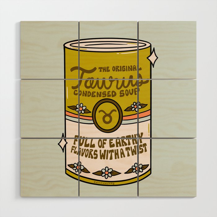 Taurus Soup Wood Wall Art Gallery Image 1